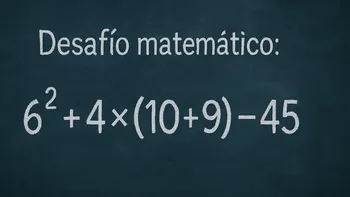 Desafío Matemático: esta cuenta con signos tiene su clave en los paréntesis