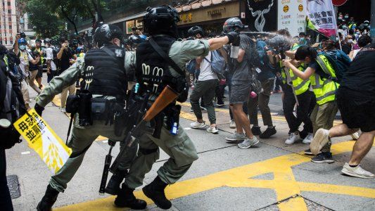 Hong Kong: la nueva ley de seguridad se estrenó con más de 180 detenidos en una protesta