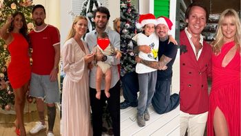 De Nicole Neumann a Valeria Mazza, Messi y Tinelli: las mejores fotos de la Navidad de los famosos