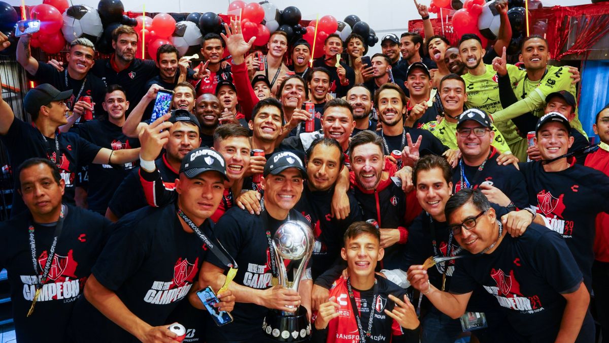Atlas y la locura post-campeonato.