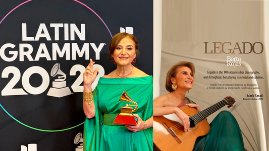¡Qué bien suena esta noticia! Berta Rojas nos deja un legado: dos históricos Grammy
