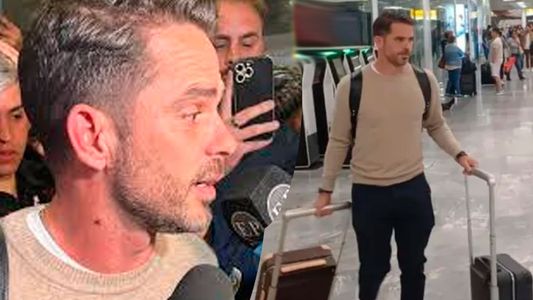 El mal momento de Fernando Gago en el aeropuerto antes de llegar a Boca