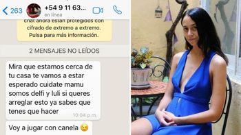 Naiara Awada mostró los mensajes intimidatorios que recibe: Generan angustia y miedo