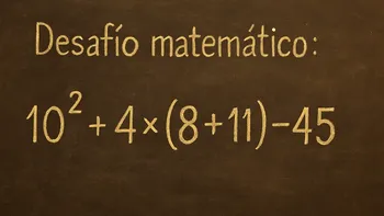 La regla esencial para resolver este desafío matemático es conocido como PEMDAS (por sus siglas en inglés) o jerarquía de operaciones.