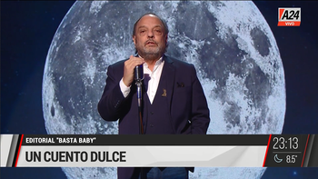 Baby Etchecopar: Hasta hoy, Alberto Fernández es el peor presidente de la Argentina (Foto: captura de TV).