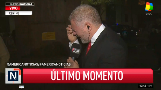 Le tiraron gas pimienta a un periodista de América en el Consulado de Chile