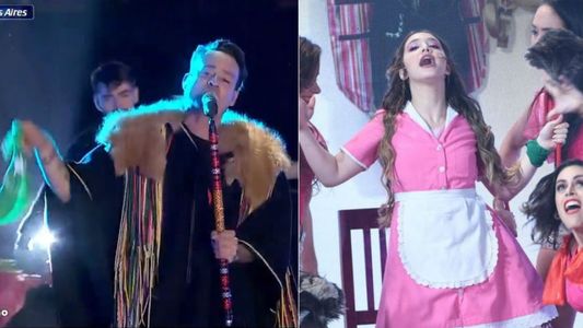 El pañuelo verde llegó a la apertura de ShowMatch con Ángela Torres y Chano