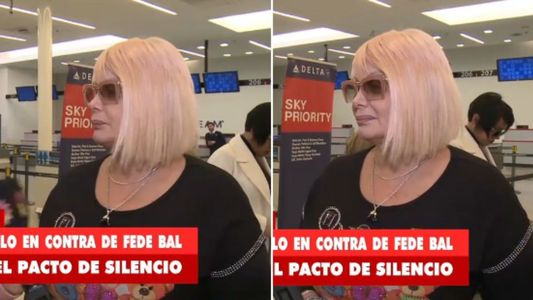 Carmen Barbieri y sus caras cuando le preguntaron por Nazarena