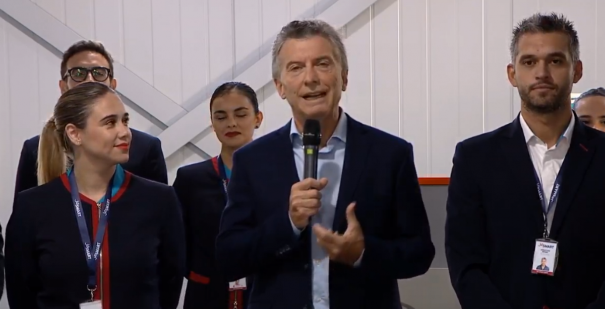 Macri presentó la nueva low cost JetSmart y afirmó: Así como pudimos con esto, vamos a poder con todas las cosas pendientes