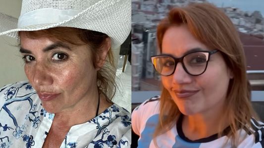 La foto de Nancy Pazos en la tribuna que se volvió viral en la previa de Argentina y Croacia