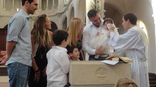 El Bautismo de Miranda, la hija de Pilar Smith y Andrés Baguear