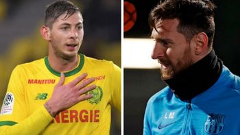El mensaje de Messi por la muerte de Emiliano Sala: Les mandamos toda nuestra fuerza