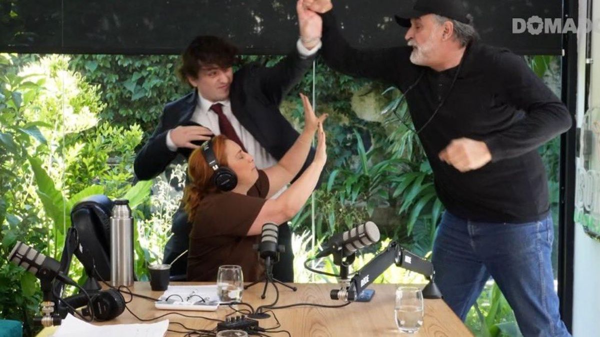 Violento cruce entre el influencer Fran Fijap y Eduardo Belliboni.