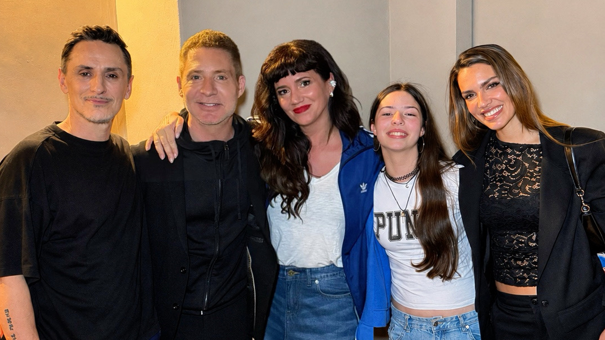 Adrián Suar fue a ver a Griselda Siciliani al teatro y protagonizaron un especial encuentro