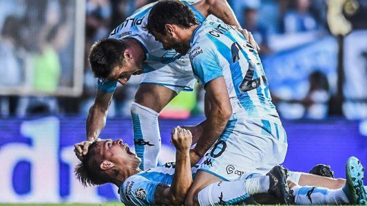 Racing no jugó bien, pero le ganó 1-0 a Huracán con gol de Reniero y se acerca a la punta de la Superliga