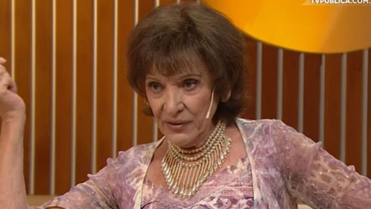 La última entrevista a Betty Elizalde en televisión