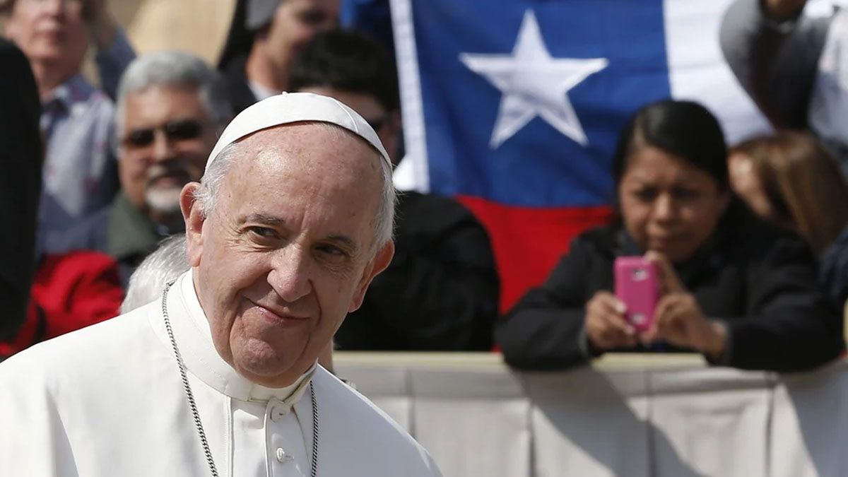 Para ir a Perú y Chile, el Papa sobrevoló la Argentina. (Foto: VN)