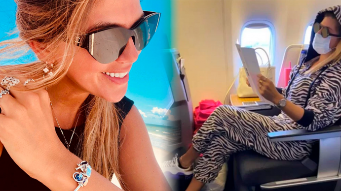 Loly Antoniale se fue del país en medio de las medidas de prevención por el Coronavirus