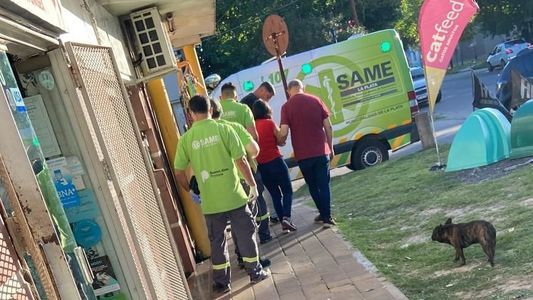 Terror en La Plata: apuñalaron a la dueña de una librería