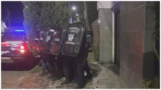 Caso Loan: trasladaron a Laudelina en medio de serios incidentes, con piedras y gases lacrimógenos