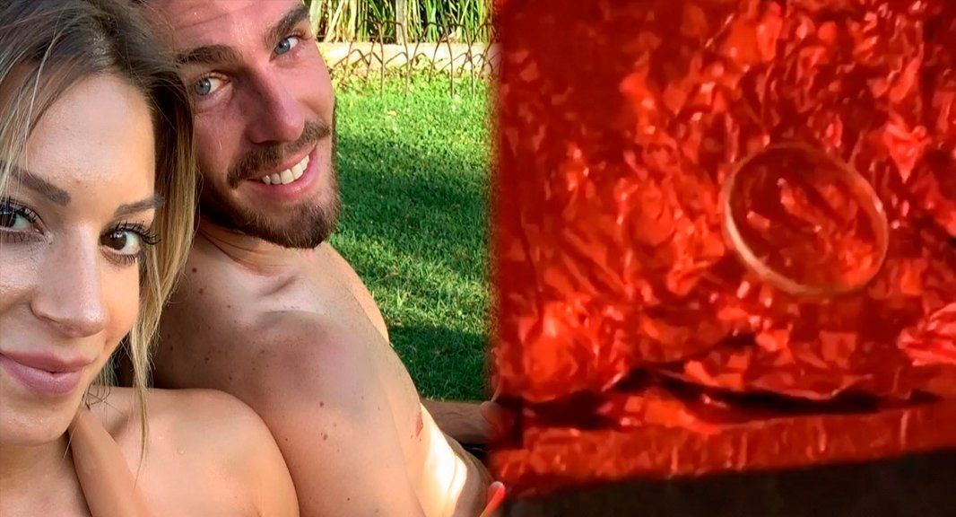 Noelia Marzol se comprometió con el futbolista Ramiro Arias