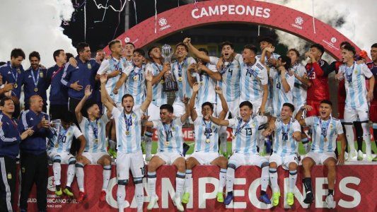 Las 24 fotos del Sudamericano Sub-17 en el que se consagró Argentina