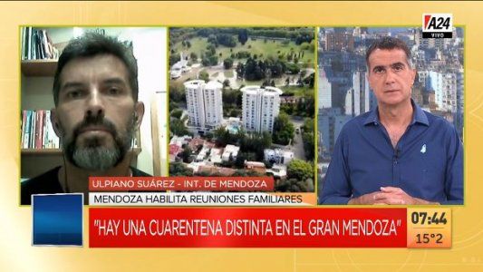 Mendoza habilita las reuniones familiares para sábado, domingo y feriados