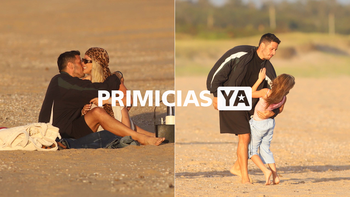 Wanda Nara y Martín Migueles, a los besos en la playa tras la versión de infidelidad