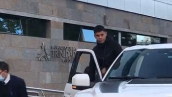 Marcos Rojo, tras su cirugía: Por suerte, salió todo bien