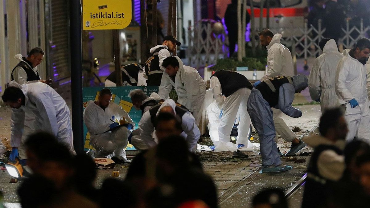 Atentado en Estambul provocó la muerte de 6 personas (Foto: Gentileza Sky News)