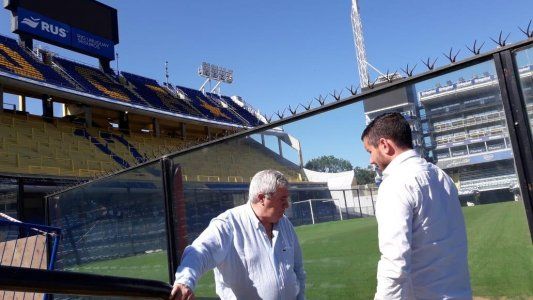Ameal recorrió la platea baja de La Bombonera para acelerar un cambio histórico