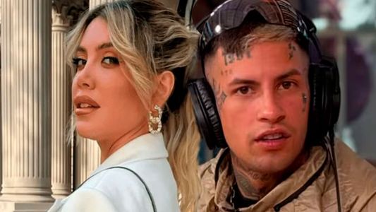 El tremendo palito que le tiró Wanda Nara a L-Gante en pleno vivo