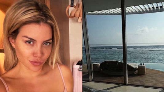 A puro lujo: cómo es el exclusivo hotel de la escapada romántica de Wanda Nara y Migueles a Islas Maldivas