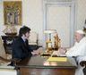 Un comunicado del Vaticano reveló los temas que trataron el Papa Francisco y Javier Milei en la reunión