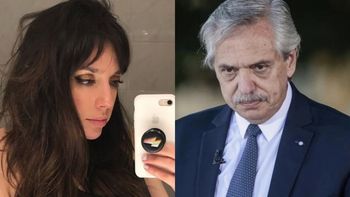 Se viralizó un nuevo video de Tamara Pettinato hablando con Alberto Fernández desde el sillón de Rivadavia