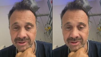 Sergio Lapegüe dejó terapia intensiva: Otro paso más, de a poco voy saliendo