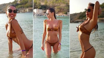 Las postales más sensuales de Pampita en sus vacaciones en las playas de Ibiza