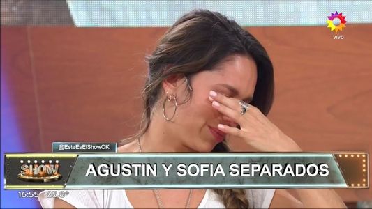 Sofía González se quebró al confirmar su crisis con Agustín Casanova