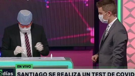 Santiago del Moro enfrentó la polémica por el test de COVID-19 en su programa
