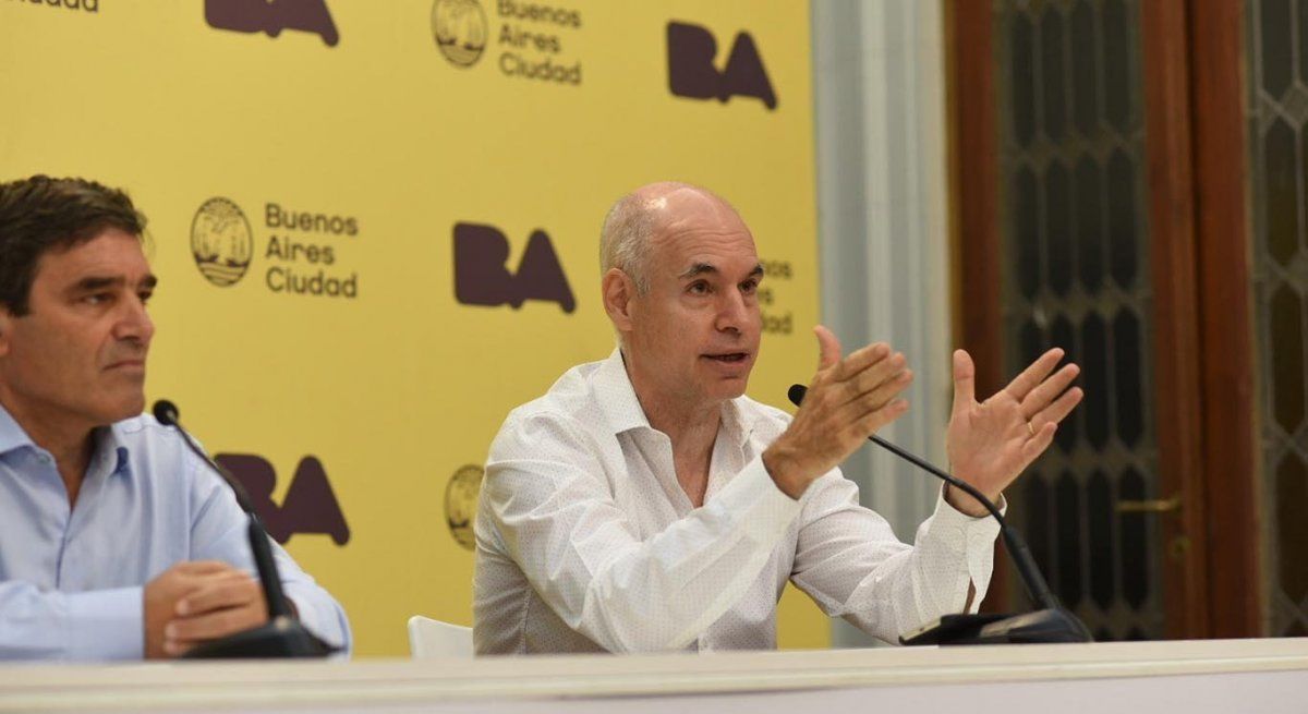 El decreto que busca priorizar a los pacientes con Covid-19 será publicado este viernes en el BO y lleva la firma de Horacio Rodríguez Larreta y Fernán Quirós. (Foto: captura de TV)