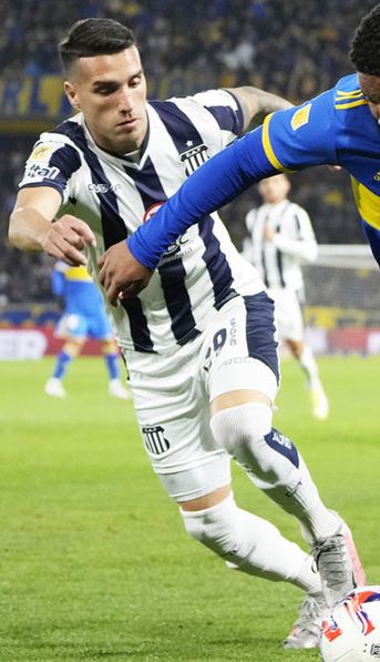 Con un gol de Marcos Rojo de penal, Boca le ganó 1 a 0 a Talleres