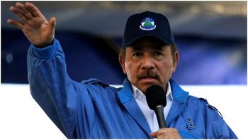 Daniel Ortega, presidente de Nicaragua. 