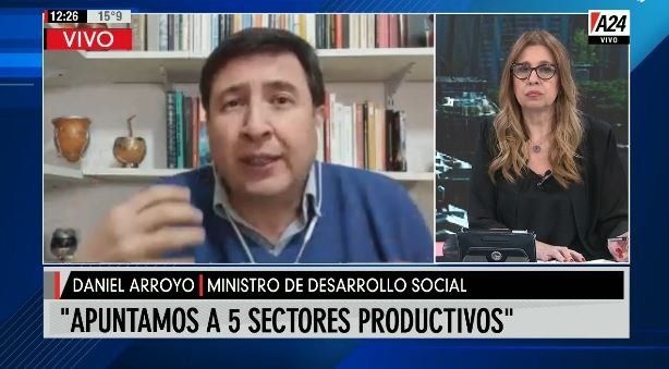 Arroyo afirmó que desde su ministerio ya se comenzó a trabajar con un plan pospandemia