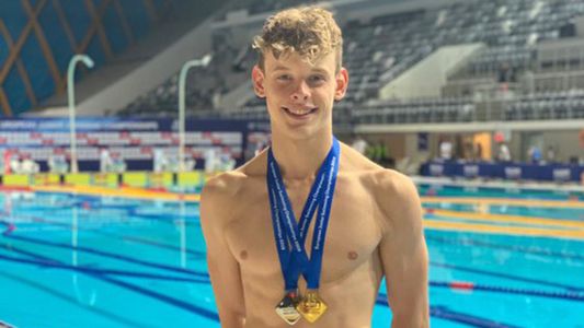 Juegos Olímpicos: la historia del nadador que empezó entrenando en una pileta de lona