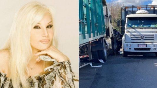 VIDEO: así quedó el auto donde viajaba el sobrino de Susana Giménez