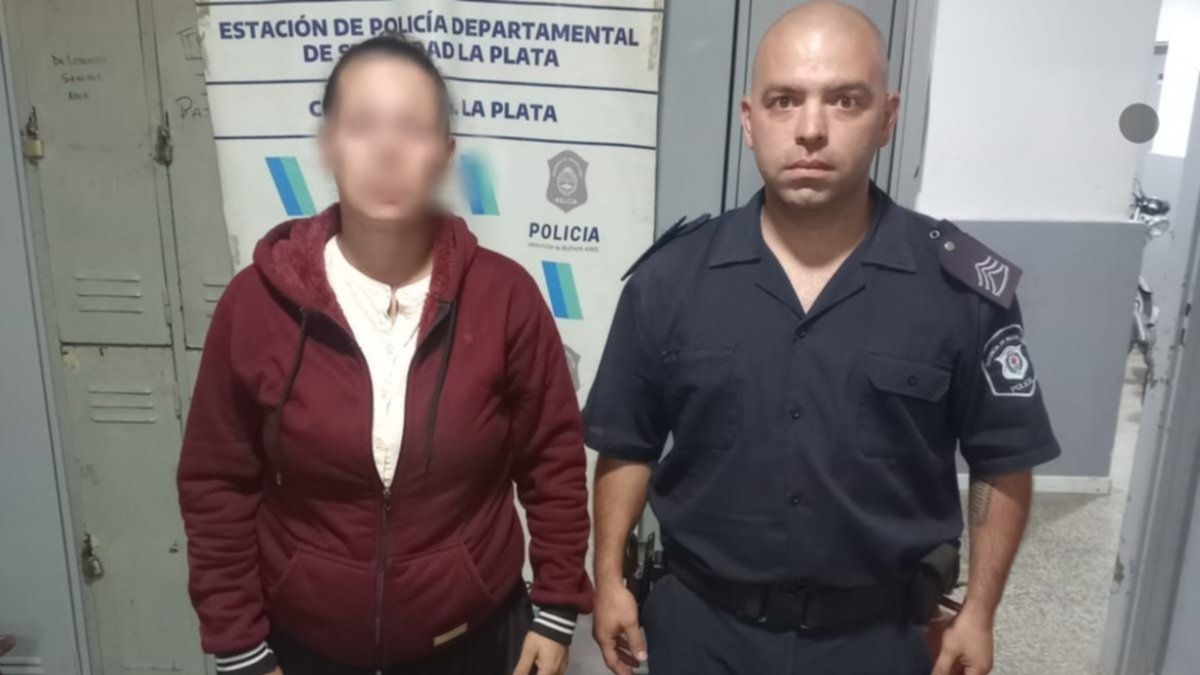 La acusada terminó detenida (Foto: gentileza 0221).