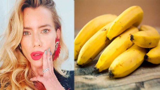 El particular consejo de Nicole Neumann sobre los beneficios de las bananas