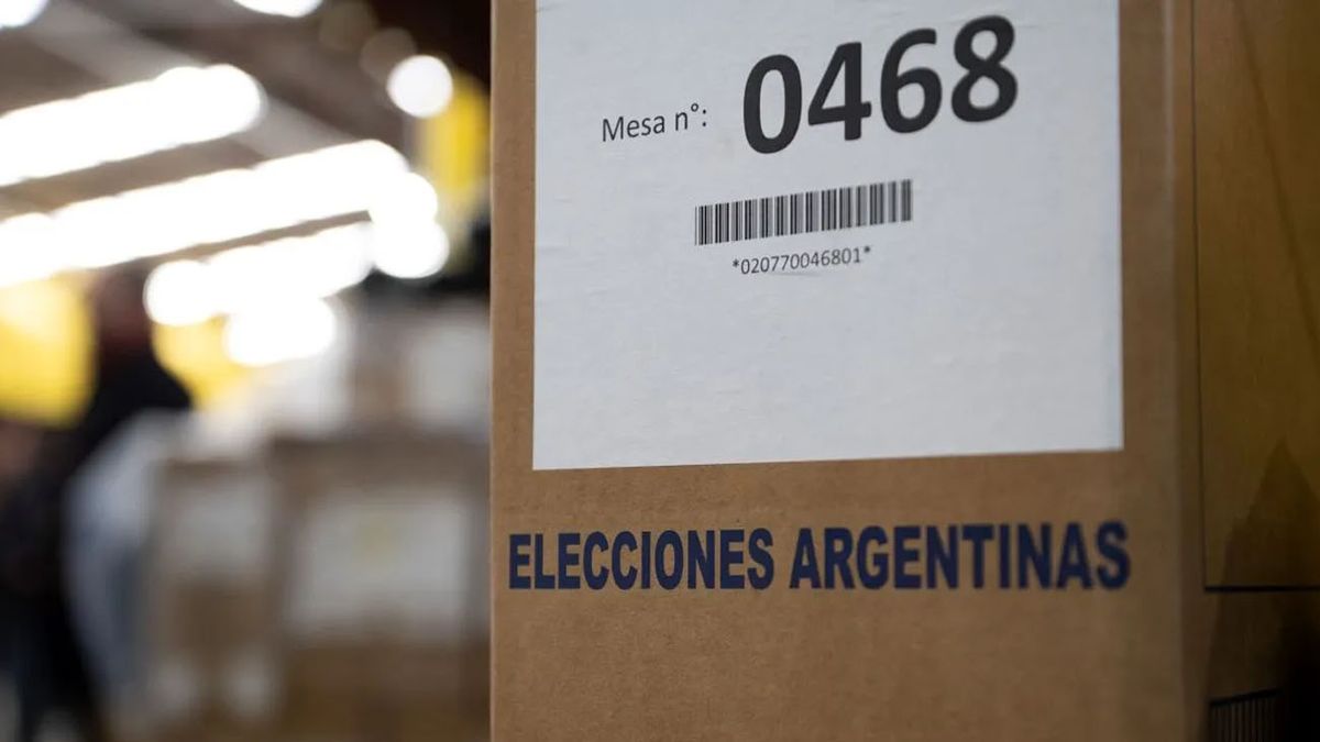 Las urnas ya están dispuestas. (Foto: Telam)