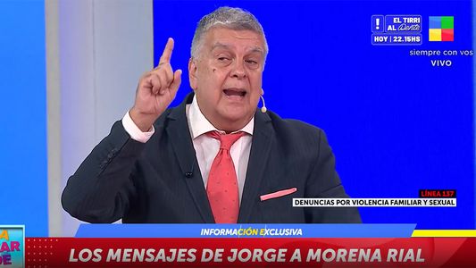 La eufórica y categórica respuesta de Luis Ventura a Jorge Rial: Si me pasa algo...