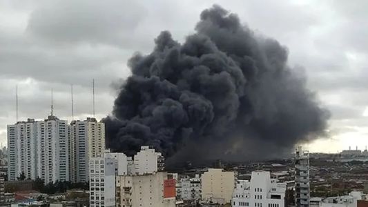 Tras el incendio, habló el dueño del predio que se quemó en Avellaneda: El fuego arrasó con todo